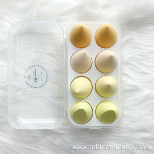 Custom cosmetic puff and sponge makeup egg sponge